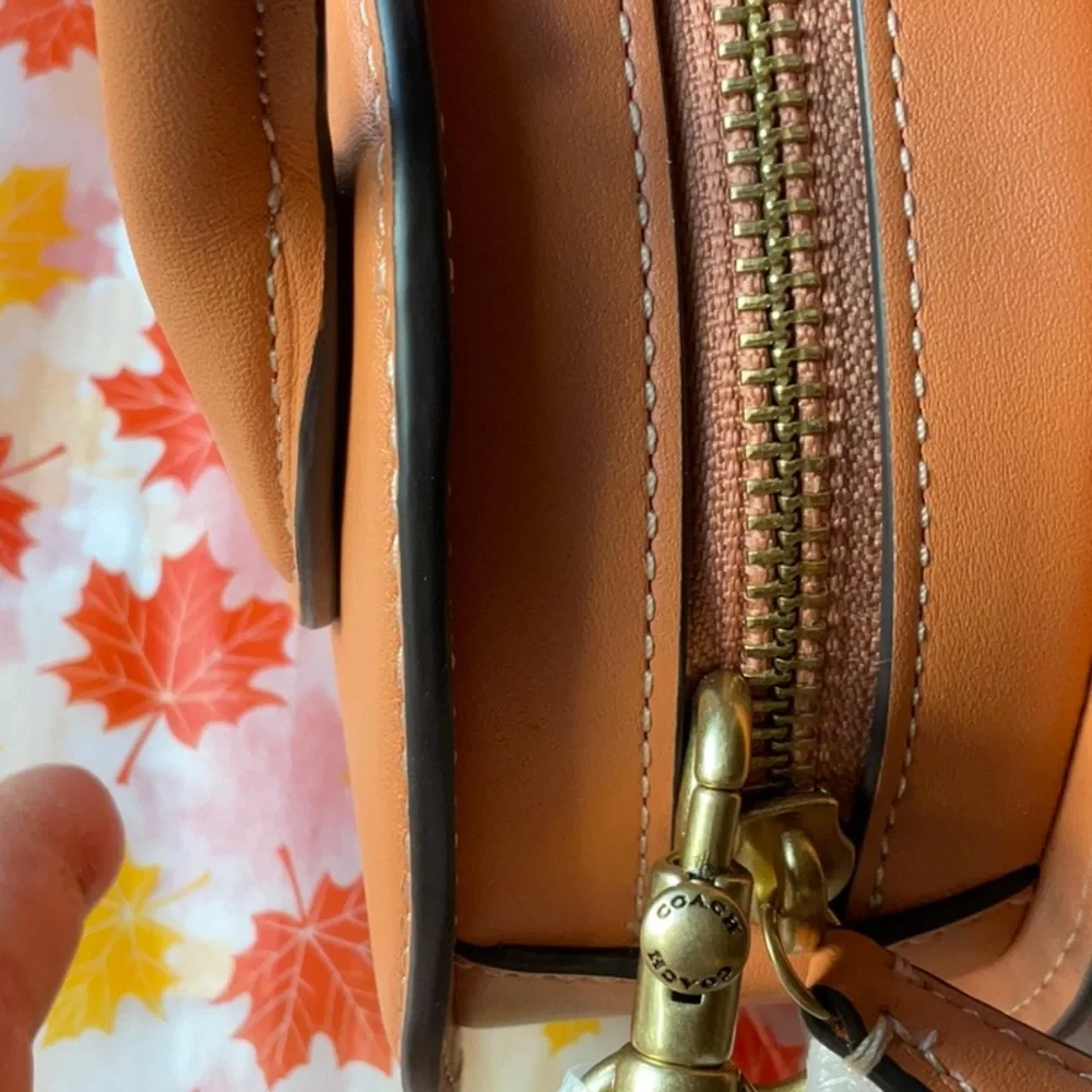 🎃  COACH PUMPKIN BAG 🎃 NWT 🎃 - Picture 14 of 16